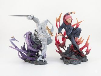 Jujutsu Kaisen Sukuna vs General Mahoraga Figures Set (New in box)