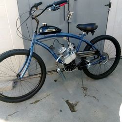 New 2 Stroke Motorized Bike 80cc.