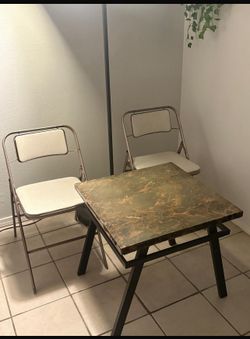 2 Table And Chair