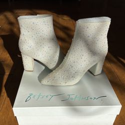 Betsey Johnson Cady Pearl Boots