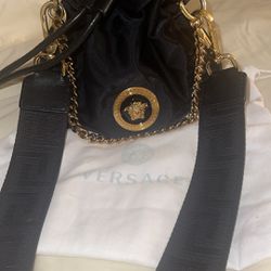 Nylon Versace Bucket Bag