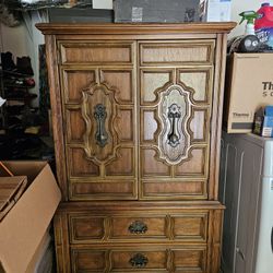 Antique Bar Cabinet/ Closet