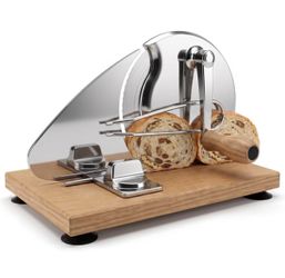 NEW Adjustable Manual Bread Slicer – Stainless Steel Blade