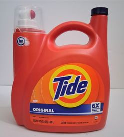 Tide 100 loads laundry detergent
