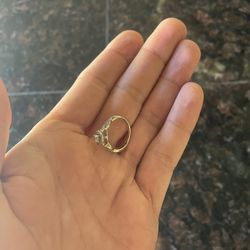 Diamond Ring with matching Band