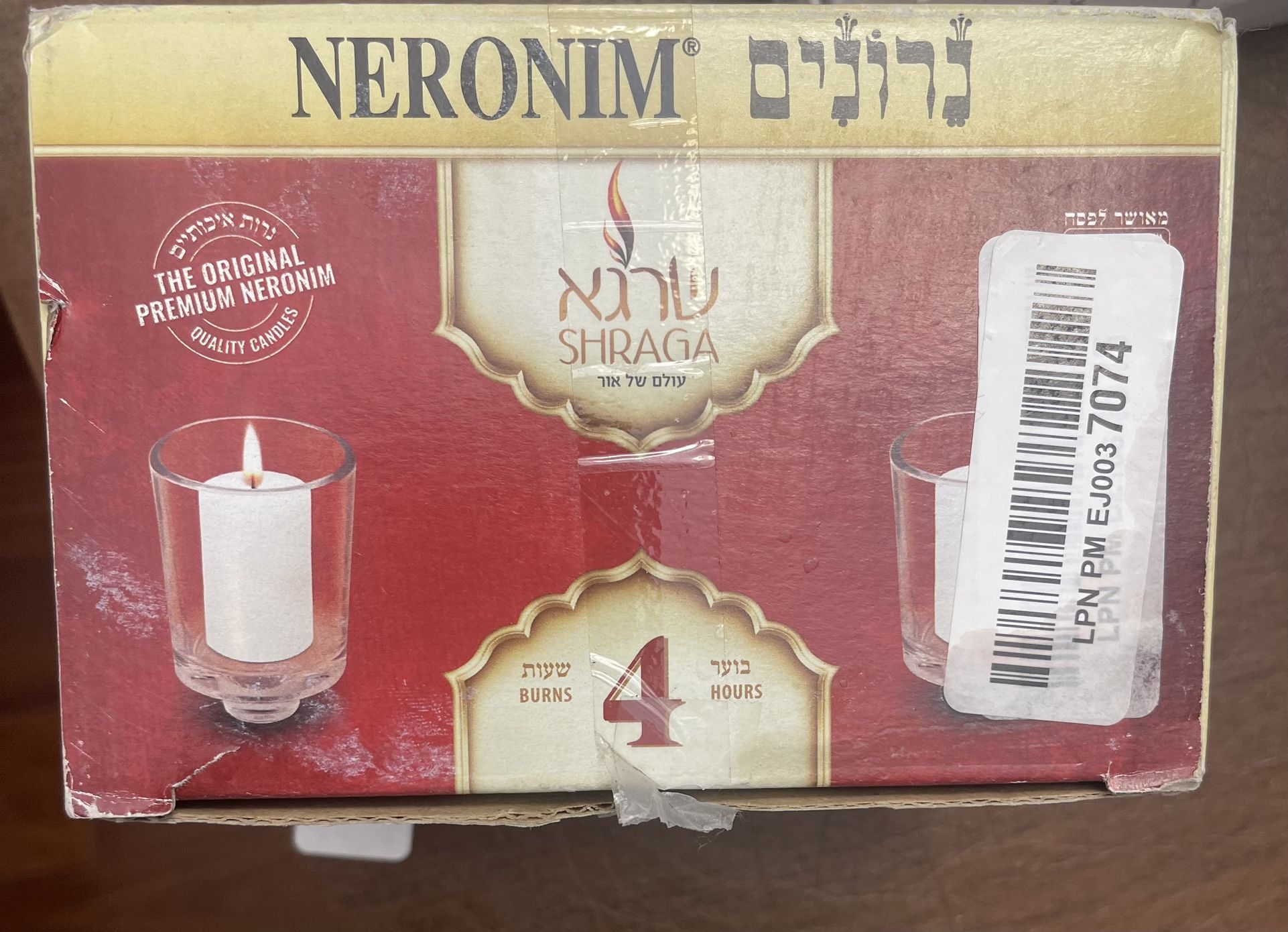 Neronim 72 Votives Candles