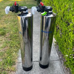 Pentair Whole House Water Filter Tanks – Pair