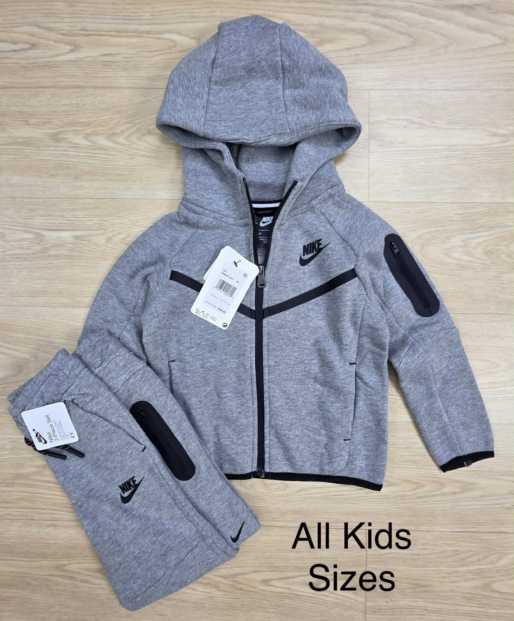 Brand New Kids Nike Tech Jogging Suits Multiple Sizes