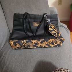 Tote Bags With Small Coin Wallet Versace 