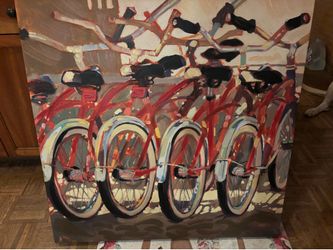 Retro bikes picture