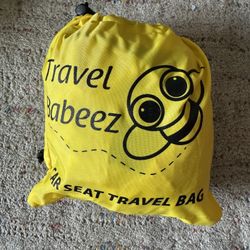 Car seat flight travel bag