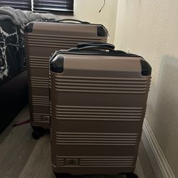 Two Hardshell Luggage