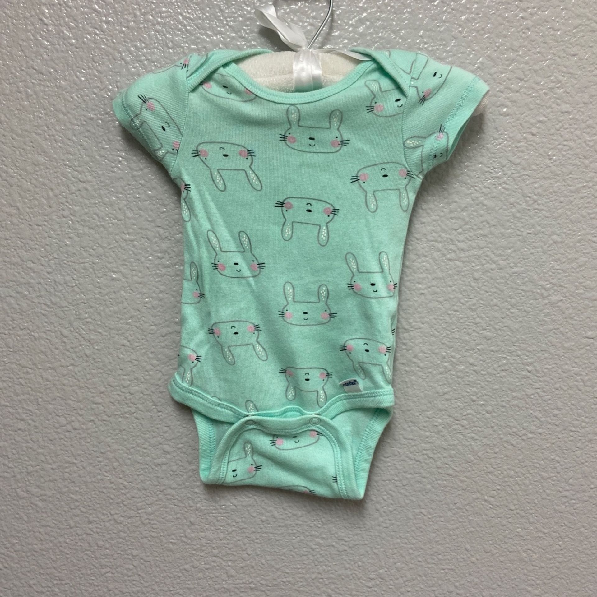 New Born Onesies W/rabbits