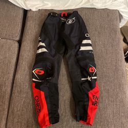 Youth Dirt bike Riding Pants - Good Condition