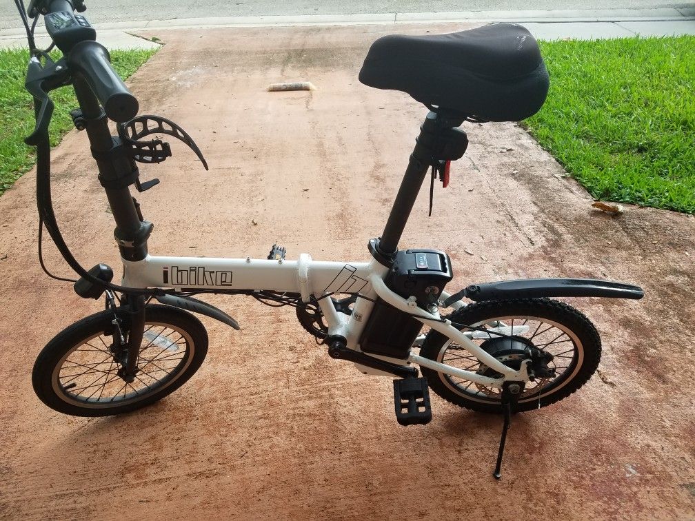 Electric folding bike (ibike)