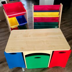 KidKraft Furniture - Table, Storage, and Bookshelf