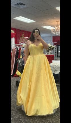 Yellow Prom Dress