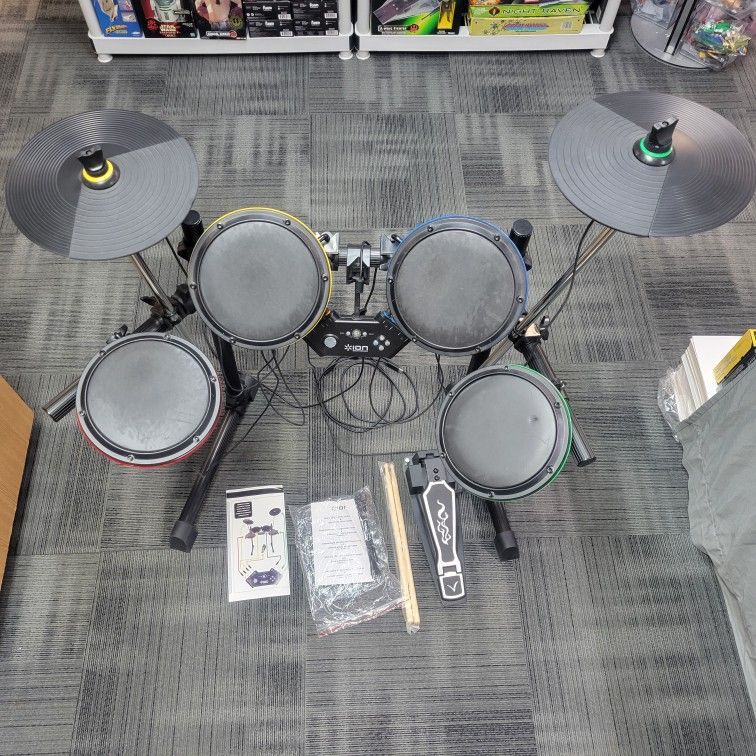 XBox 360 ION Drum Rocker Set for Rockband