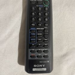 Sony RMT-CD5A remote control