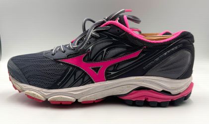 Mizuno Wave Inspire Women’s Running Shoes Gray Pink Size 7.5 US EU 38