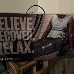 FitRx Air Compression Leg Massager Recovery System for Muscle Recovery and Improved Circulation