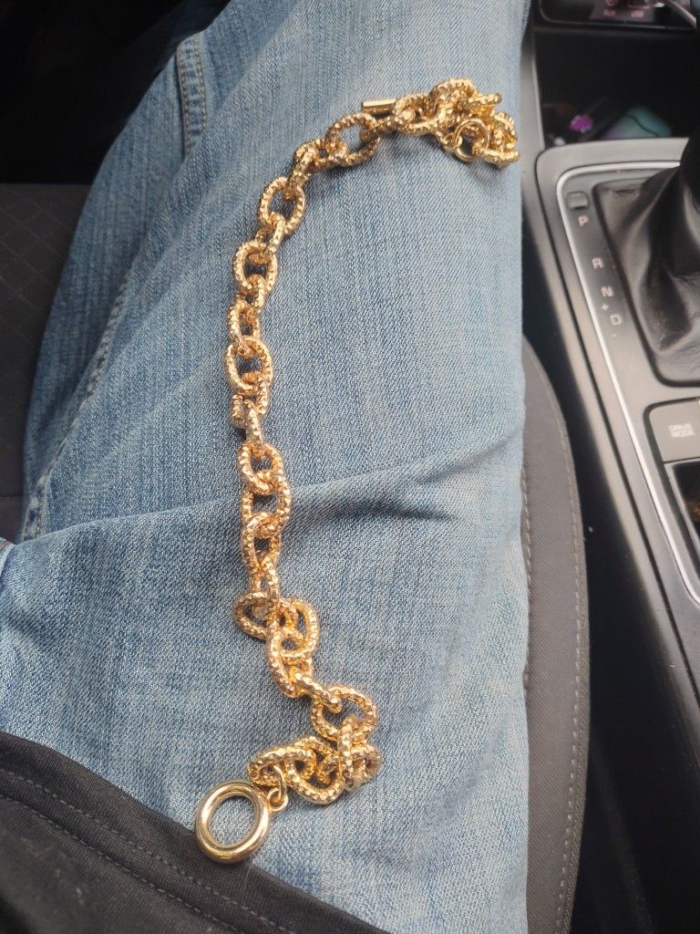 gold plated silver chain
