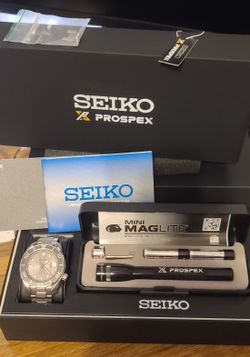 Seiko ice diver Grey dial watch