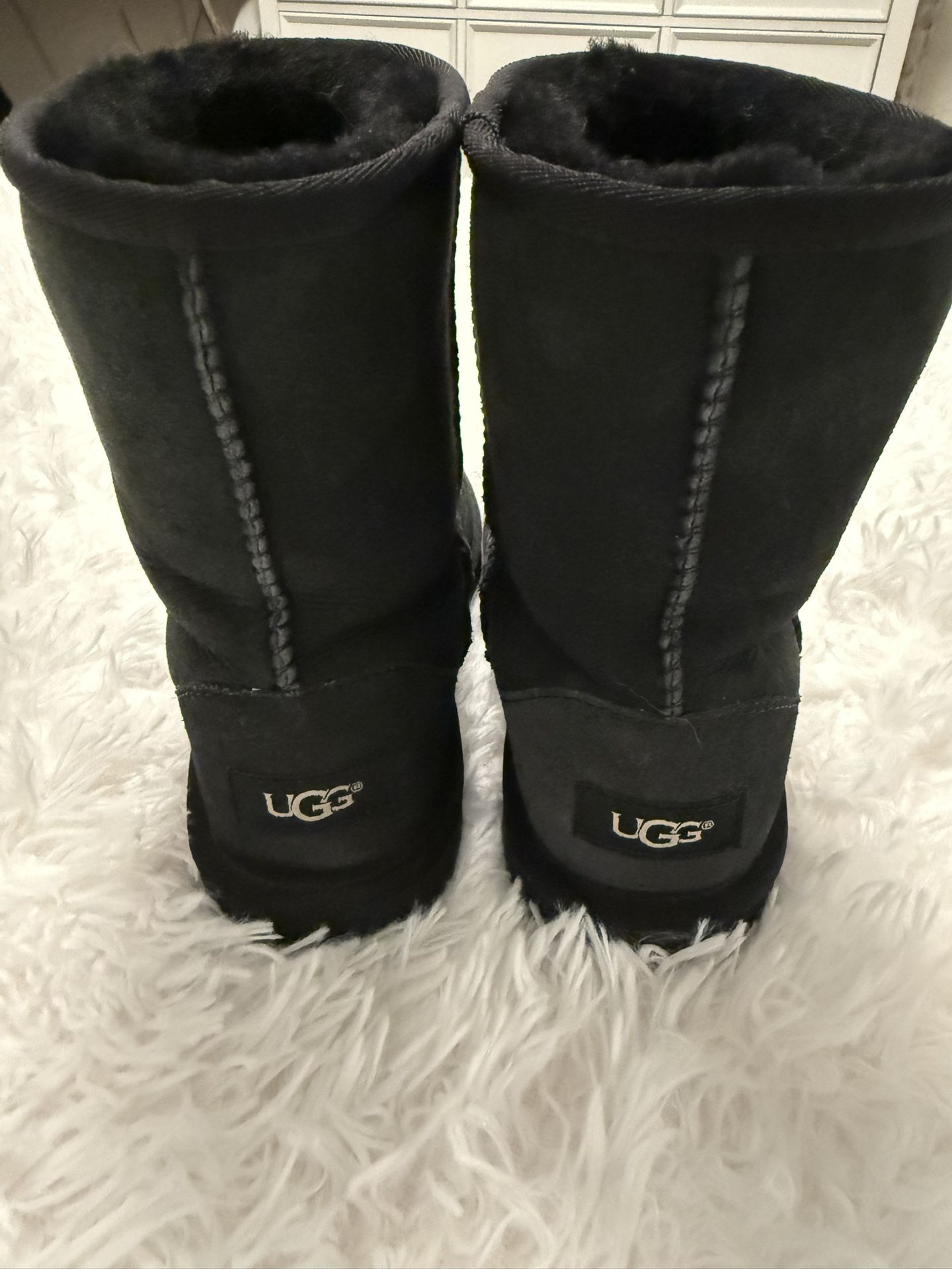 UGG Black Boots Size 5 Women