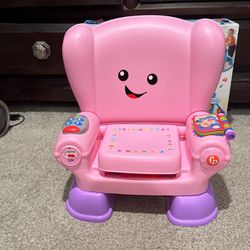 Pink Laugh And Learn Chair 