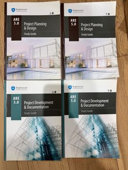 ARE exam prepare and practice books