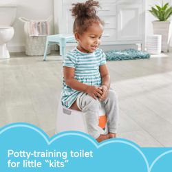 Fisher Price Potty Toddler Toilet Training Chair with Removable Bowl New Condition 