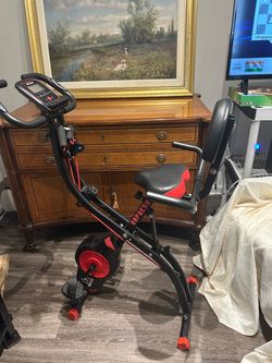 HAPBEAR Folding Exercise Bike