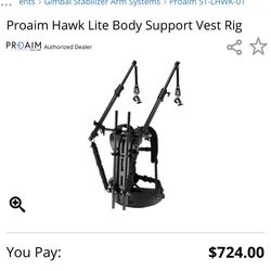 Body Gimble For Camera