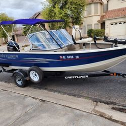 Boat Crestliner 2013 Fish Hawk 1650.deep V