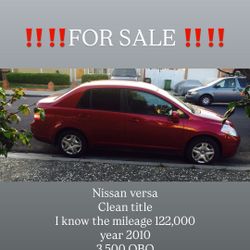 Nissan Versa 