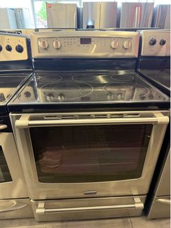 Maytag Electric Stove Stainless Steel