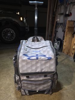 Boombah baseball softball rolling bag