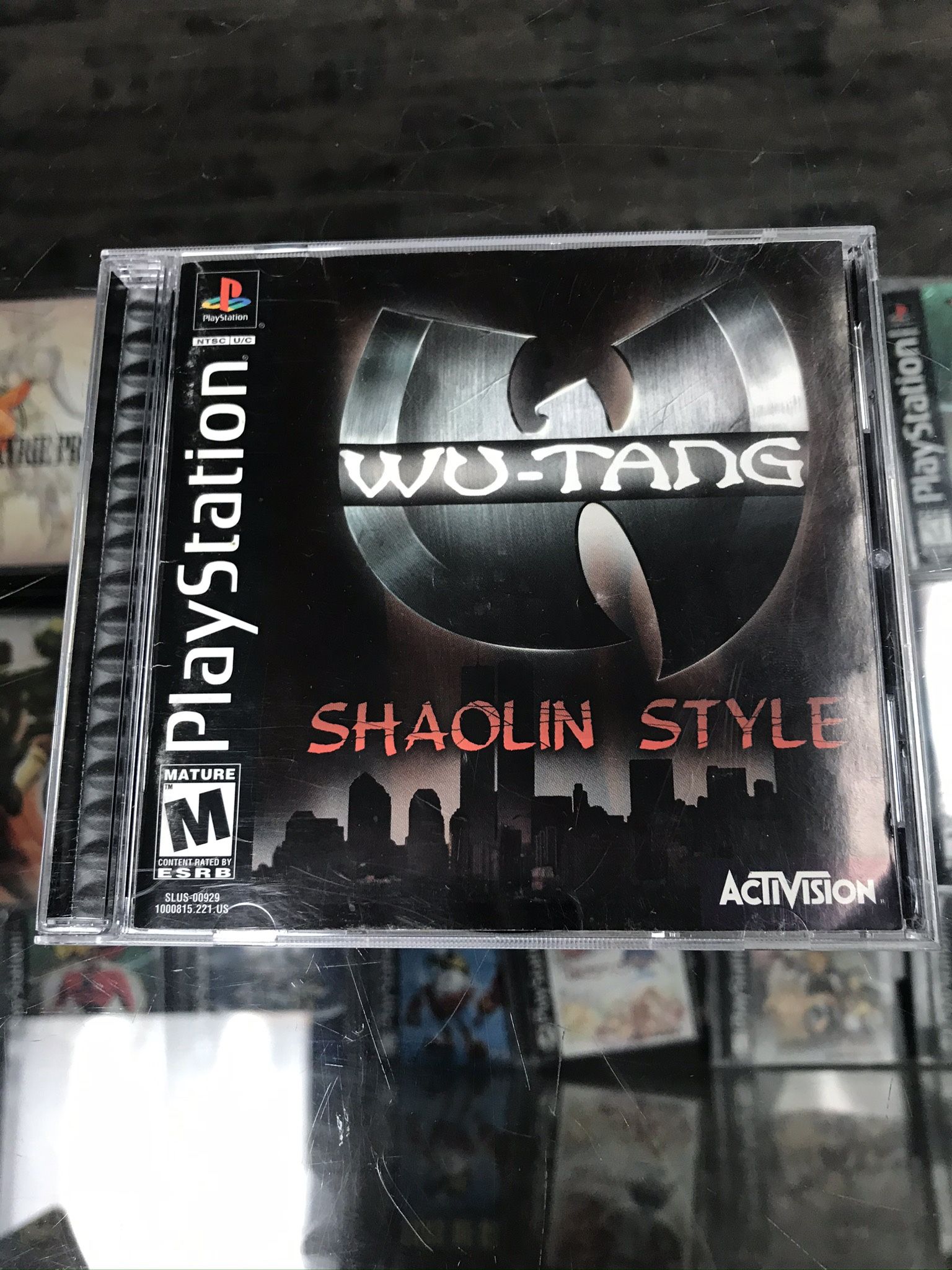 Wutang Shaolin Style Ps1 $90 Gamehogs 11am-7pm