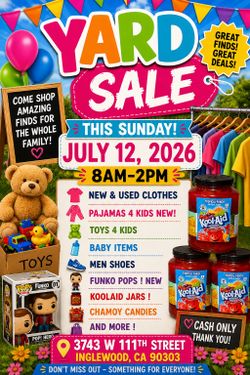 Yard sale