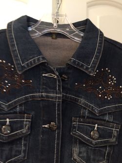 Jean Jacket beaded designs