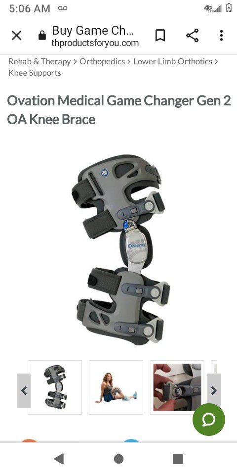 Ovation Medical Game Changer Gen 2 OA Knee Brace

