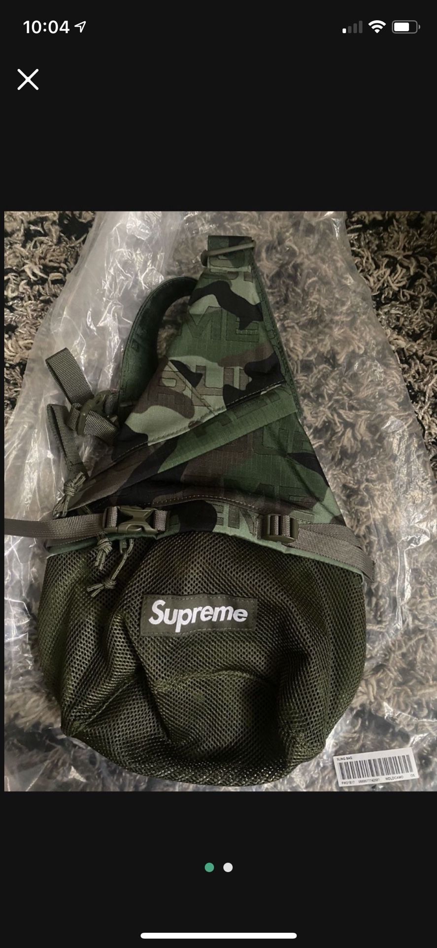 Supreme Sling Bag 2021 $100 Cash