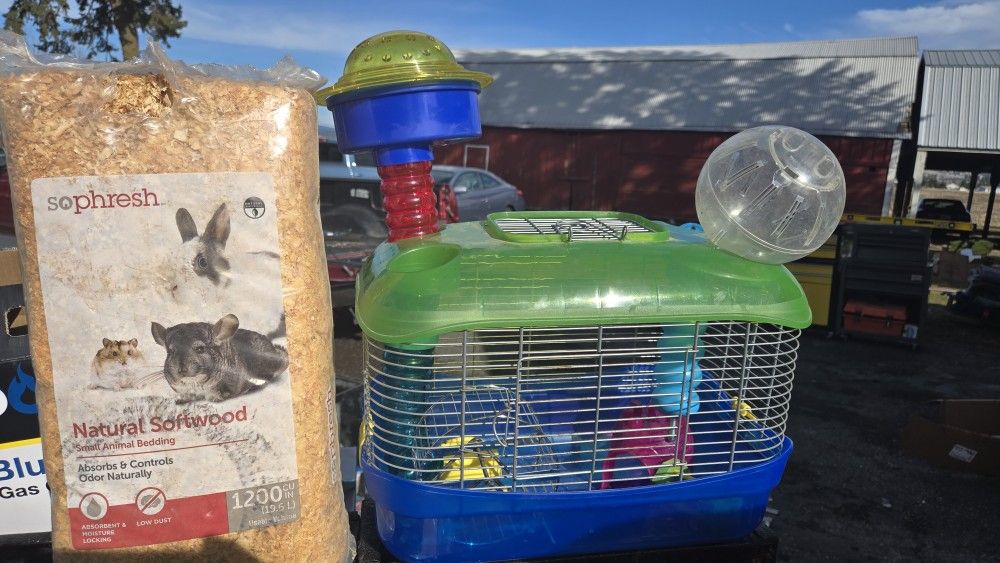 Hamster Cage Set