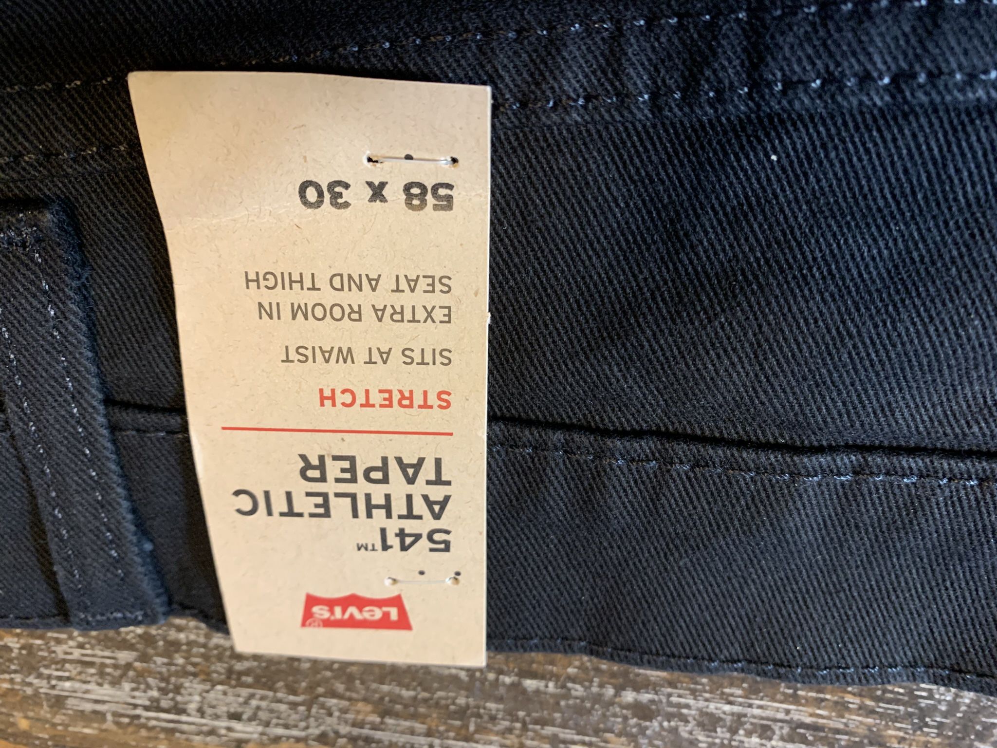 Stretch Levi’s 541 New With Tags Black