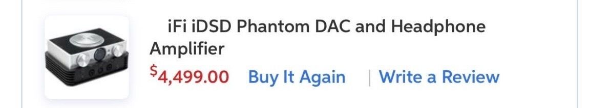 iFi iDSD Phantom DAC and Headphone Amplifier