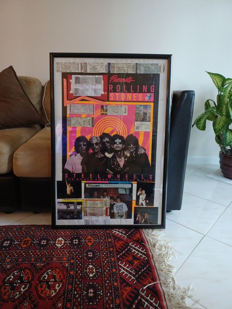 Rolling Stones Poster Tickets, Visitor Passes And More