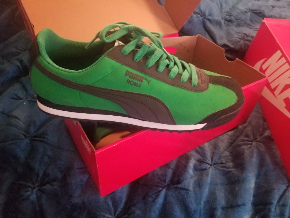 Nice Shoes!! Asics, Nike,Pumas Asics,45$ Pumas,40$,Nike,50$ 125 For All 3.! You Will Not Find A Better Deal!!!