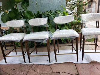 New✅️Set of 4 Christopher Knight Home Kanavi 25.5''H  Counter Stools with Upholstered Seats