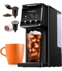 Coffee Maker Hot & Iced With Bold Setting