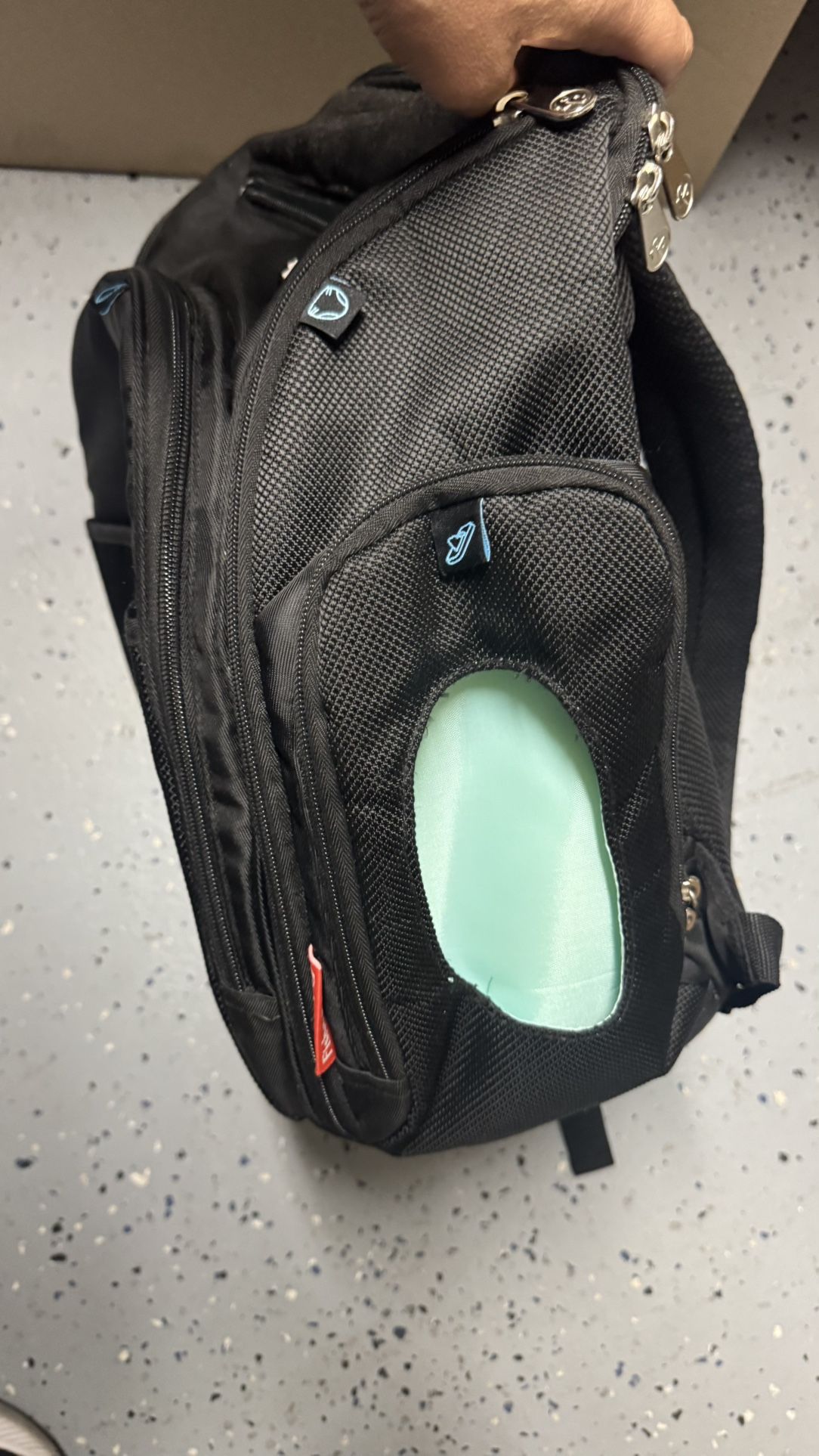 Fisher-Price Diaper Bag Inside In Great Condition A Little Discoloring At The Top On The outside